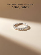 14K Row Setting Ring