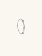 Own Your Bloom 14K diamond tennis bracelet detailed view showing elegant craftsmanship and seamless diamond flow, Chicago.