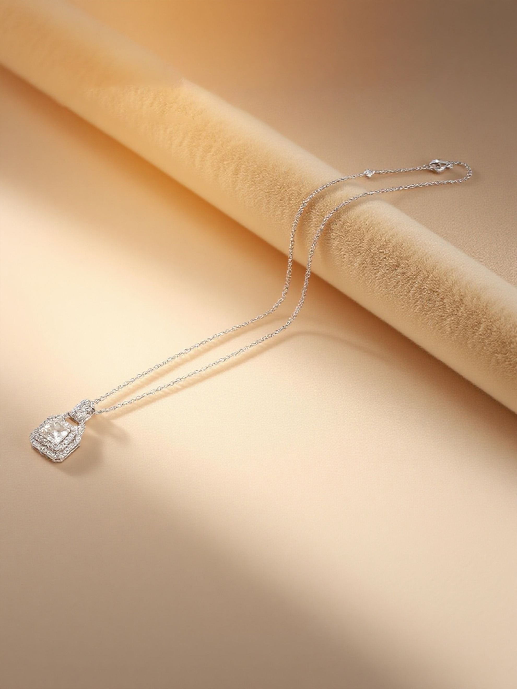 Large Gemstone 14K Pendant